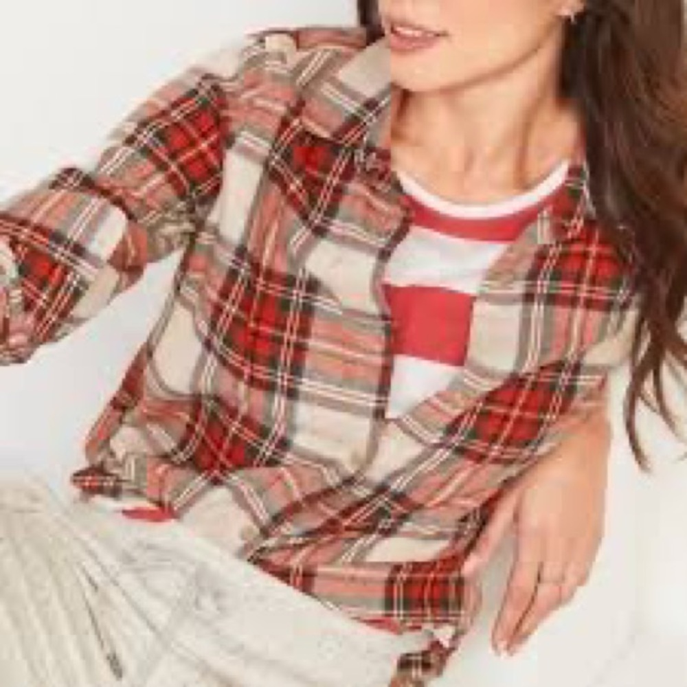 Old navy NWT Classic Plaid Flannel Shirt